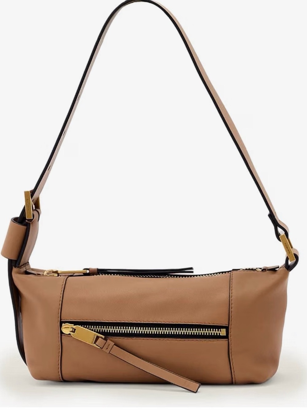 AllSaints Vega Mini Shoulder Acetone Tan Brown